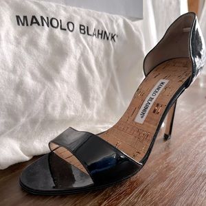 Monolo Blahnik Patent Heels